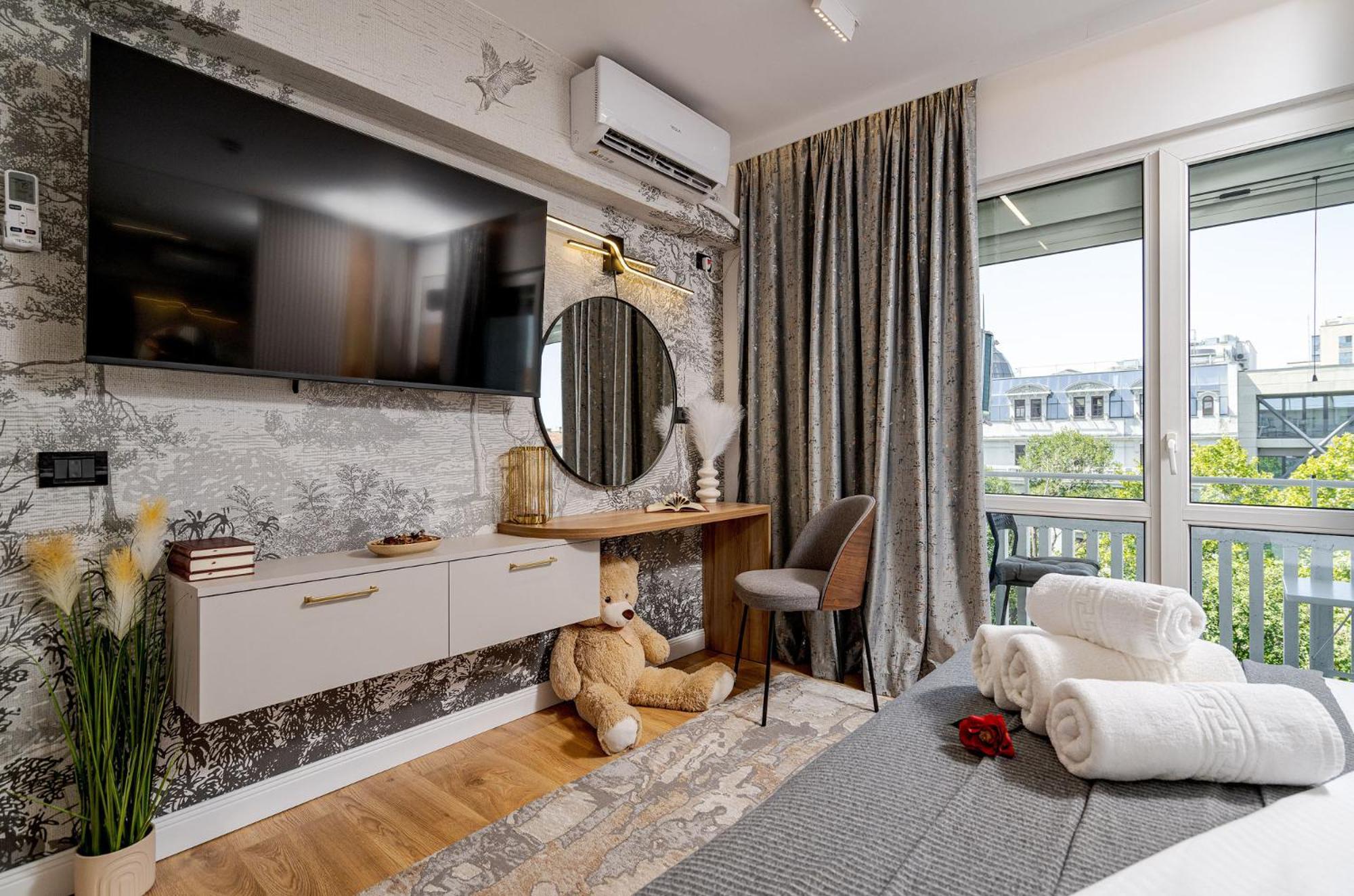 Romana Vibe Elegance In The Heart Of The City บูคาเรสต์ ภายนอก รูปภาพ