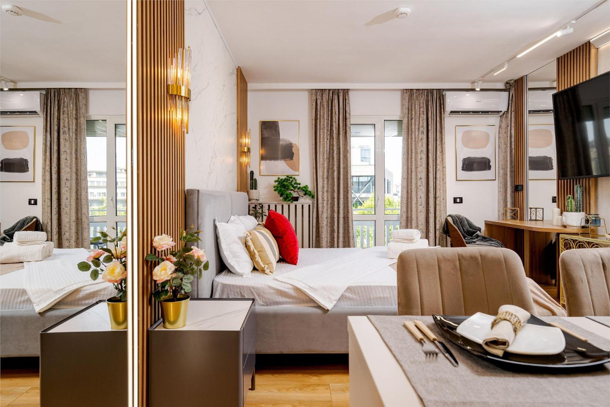 Romana Vibe Elegance In The Heart Of The City บูคาเรสต์ ภายนอก รูปภาพ